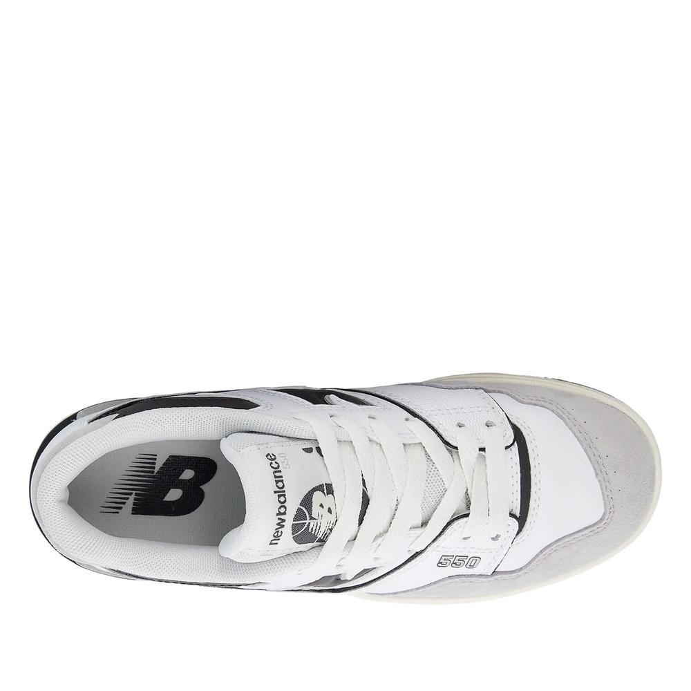 Gyermekcipő New Balance GSB550BW - fehér