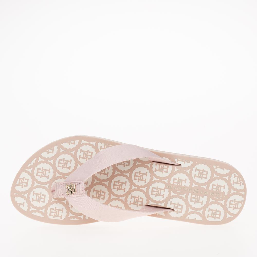 Flip Flop Tommy Hilfiger Emblem Beach FW0FW07900-TJQ - rózsaszín