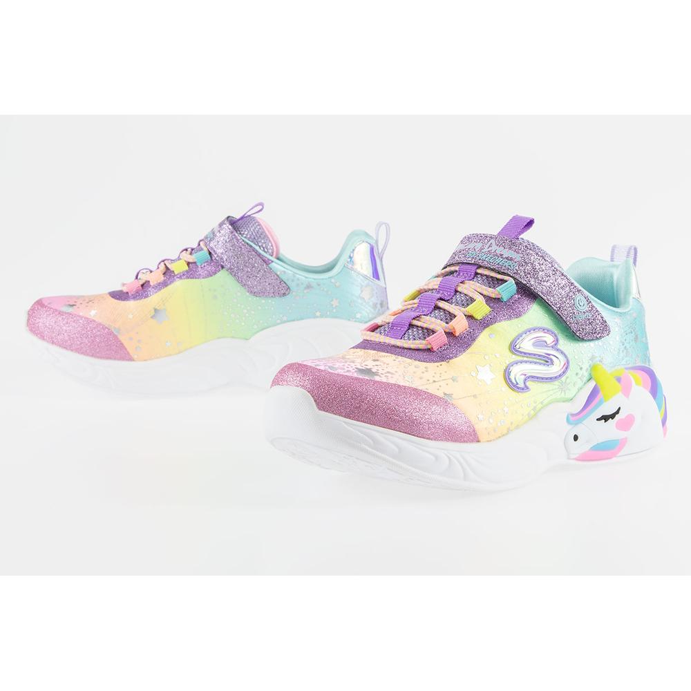 Cipő Skechers S Lights Unicorn Dreams 302311LPRMT - többszínű