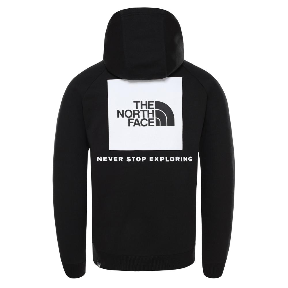 Pulóver The North Face Raglan Red Box 0A2ZWUKY41 - fekete