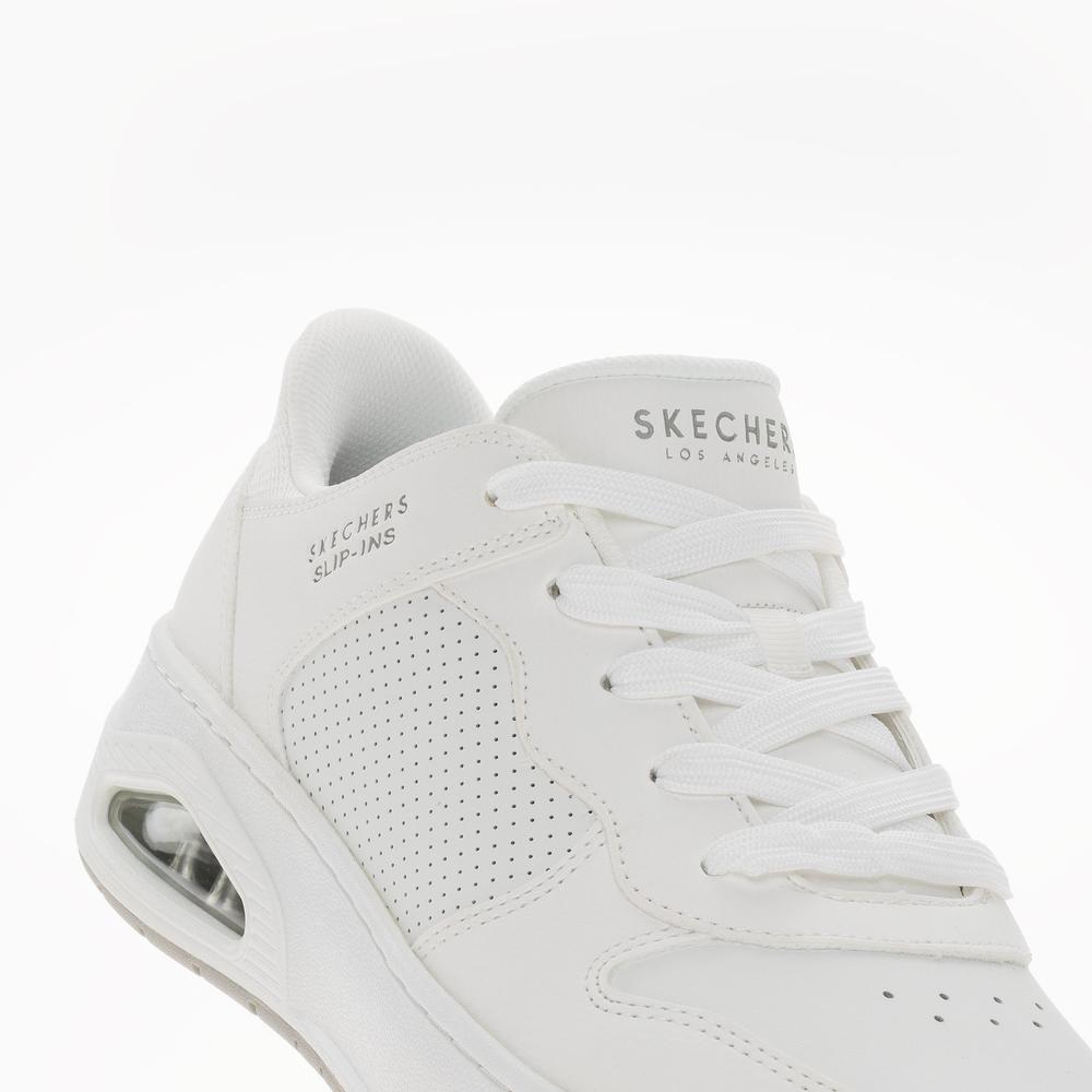 Cipő Skechers Slip-ins: Uno Court - Acacia 183151WHT - fehér
