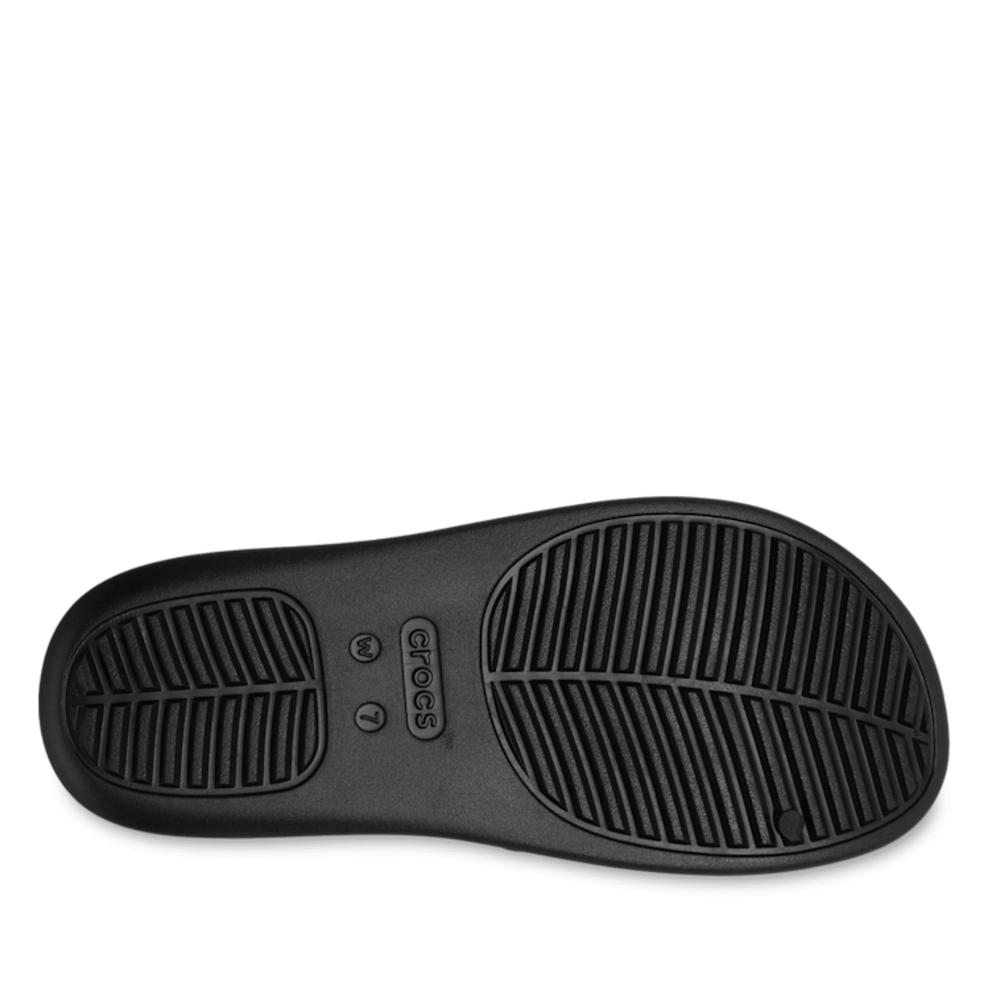 Flip Flop Crocs Getaway Platform H-Strap 209409-001 - fekete