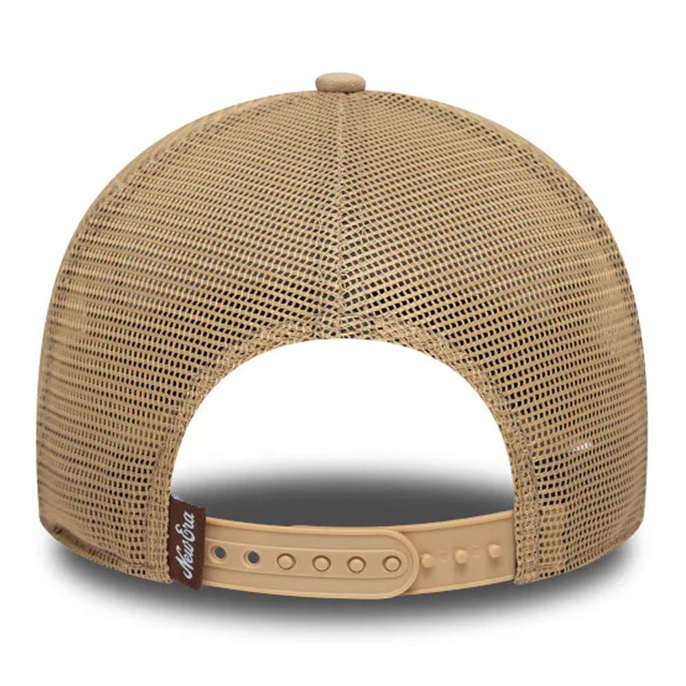Sapka unisex New Era 9FORTY Oval Canvas Distress Trucker 60771805 - bézs
