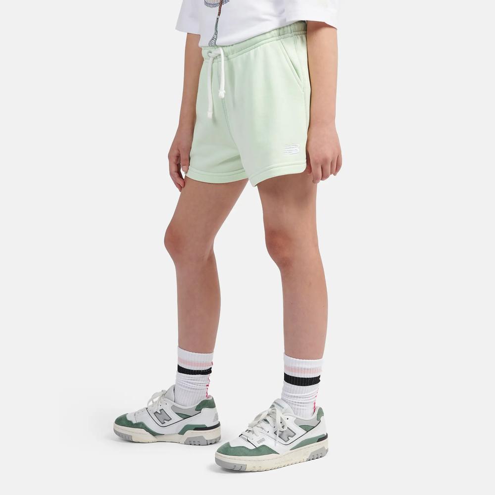 Gyerek rövidnadrág New Balance LAKG0006MEW - menta