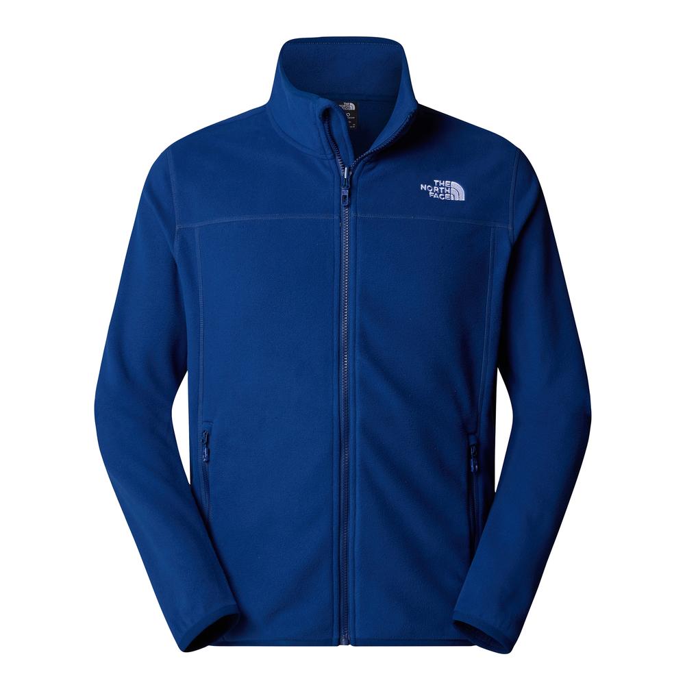 Férfi pulóver The North Face 100 Glacier Full-Zip Fleece 0A855XD1R1 - sötétkék