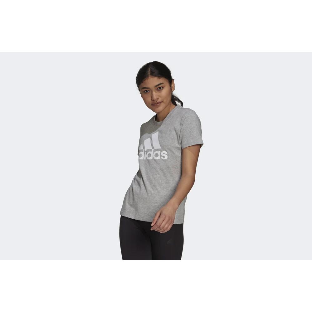 Póló adidas Loungewear Essentials Logo Tee H07808 - szürke