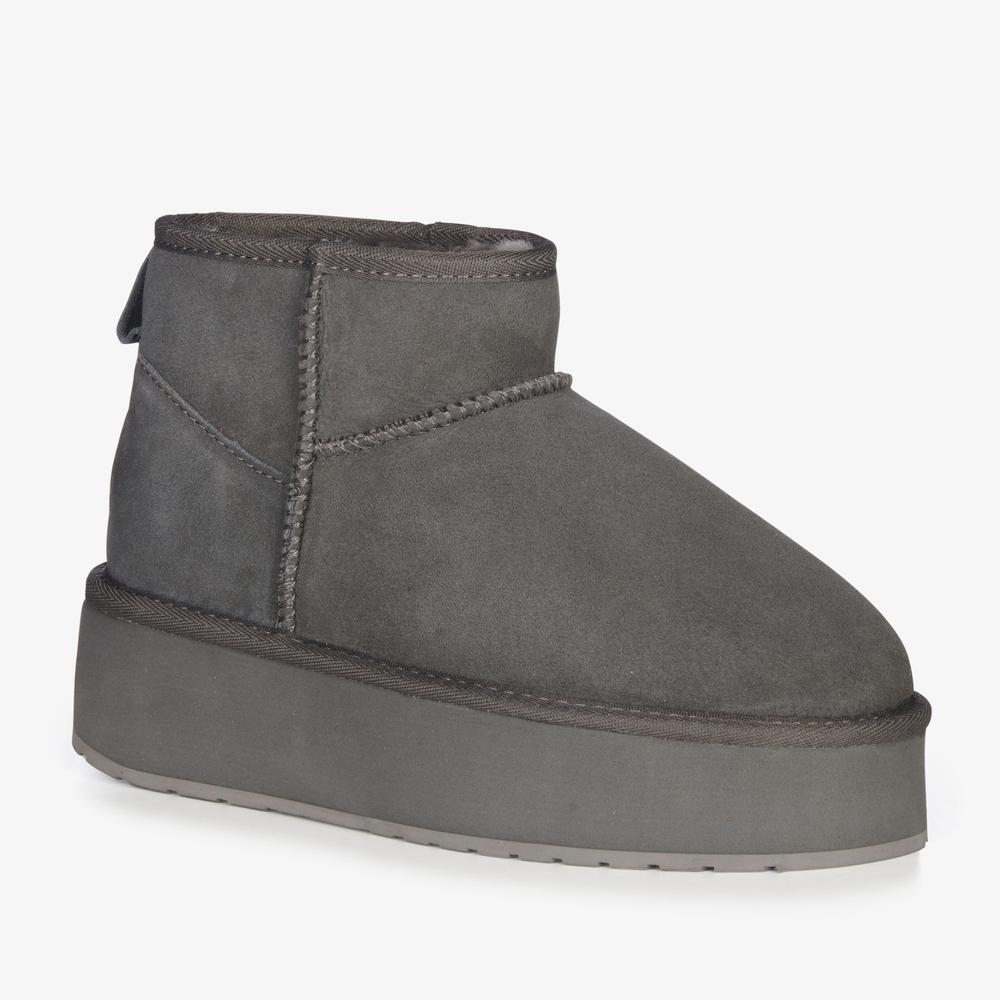 Cipő Emu Australia Stinger Micro Flatform W13082CHAR - szürke