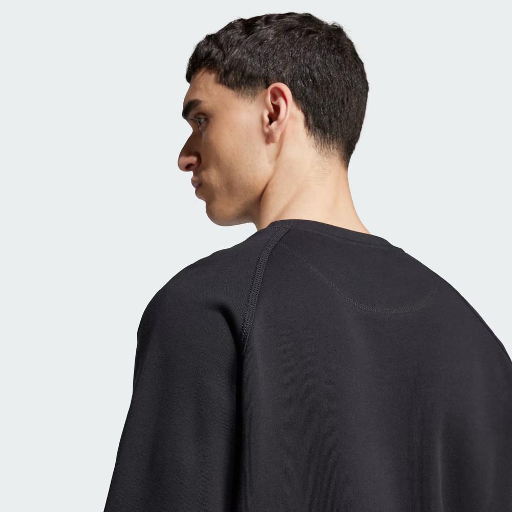 Pulóver adidas Trefoil Essentials Crewneck JD2412 - fekete