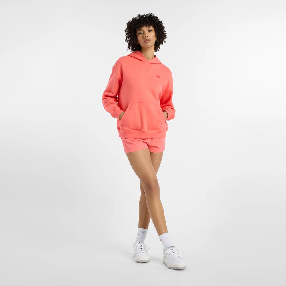 Női rövidnadrág New Balance WS41508DTR - narancs