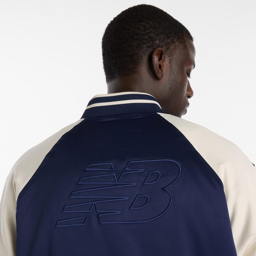 Férfi futódzseki New Balance MJ6102R7TNV - sötétkék