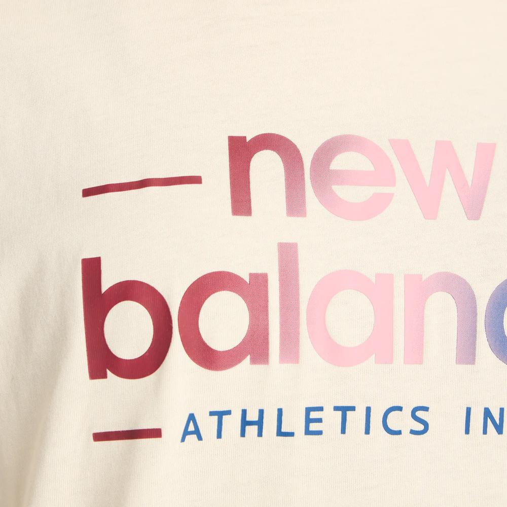 Női póló New Balance WT53916LIN - bézs