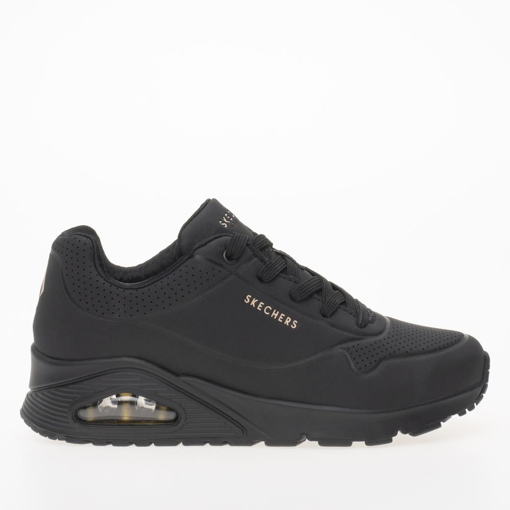 Cipő női Skechers Uno Stand on Air 73690BBK - fekete