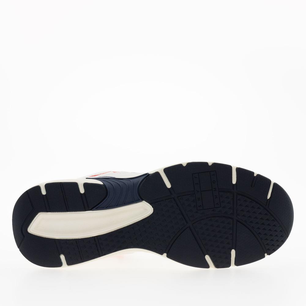 Cipő Tommy Jeans Archive Fine Cleat EM0EM01569-0G1 - fehér