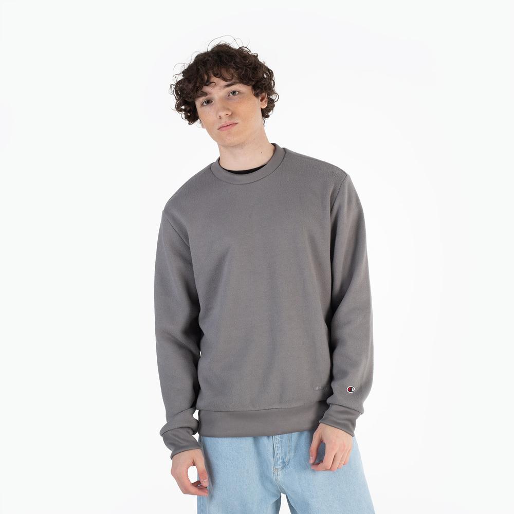 Pulóver Champion Crewneck Sweatshirt 220283-ES072 - szürke
