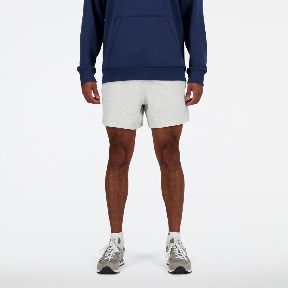 Férfi futónadrág New Balance MS41511AHH - szürke