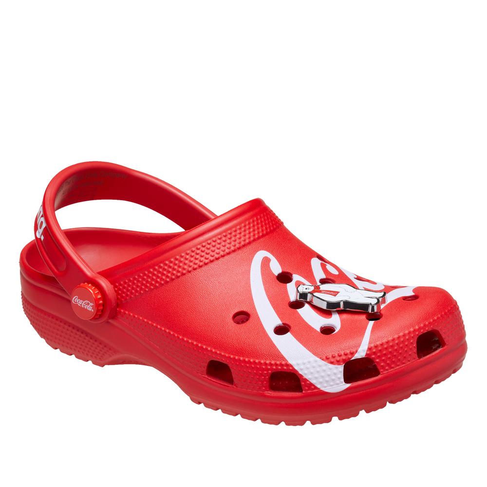 Flip Flop Crocs Coca Cola Classic Clog 212129-90H - piros