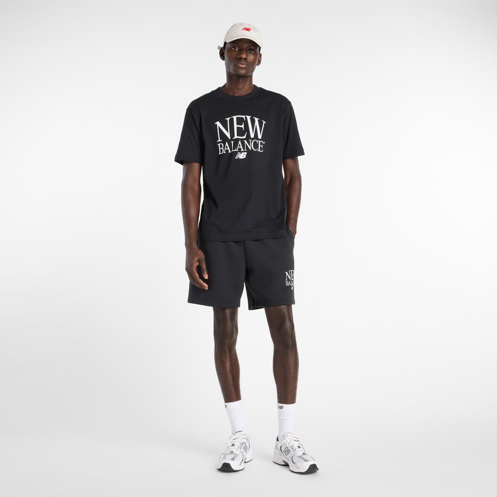 Férfi futópóló New Balance MT61X6EQBK - fekete