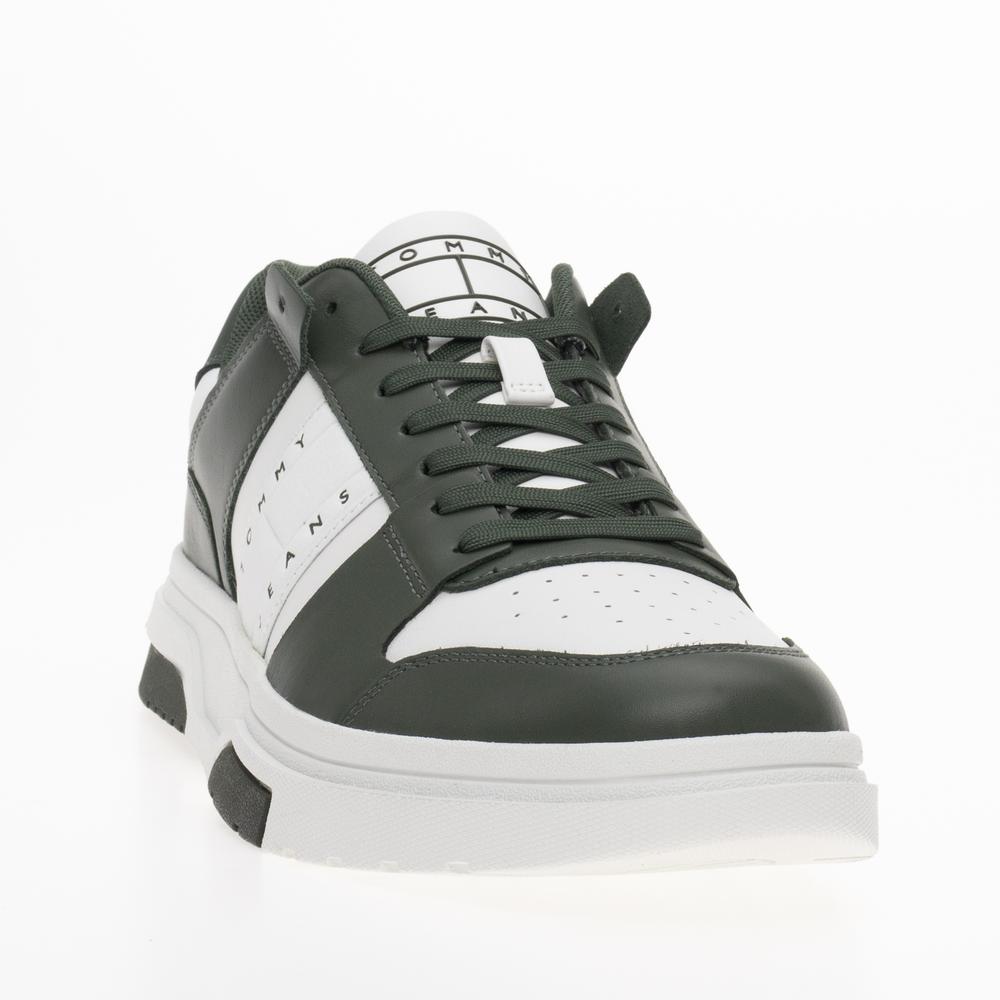Cipő Tommy Jeans TJM Leather Cupsole 2.0 EM0EM01283-0K4 - fehér
