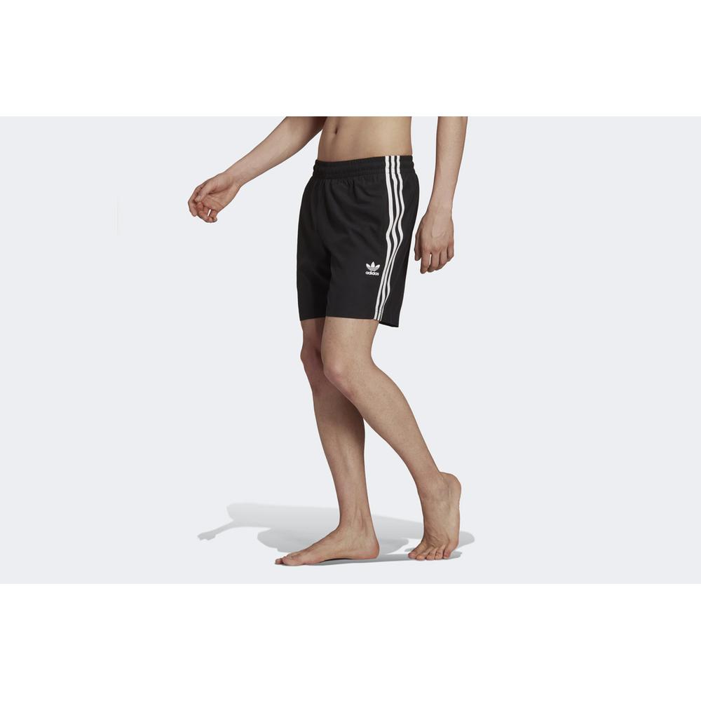 Rövidnadrág adidas Originals Adicolor Classics 3-Stripes Swim H06701 - fekete