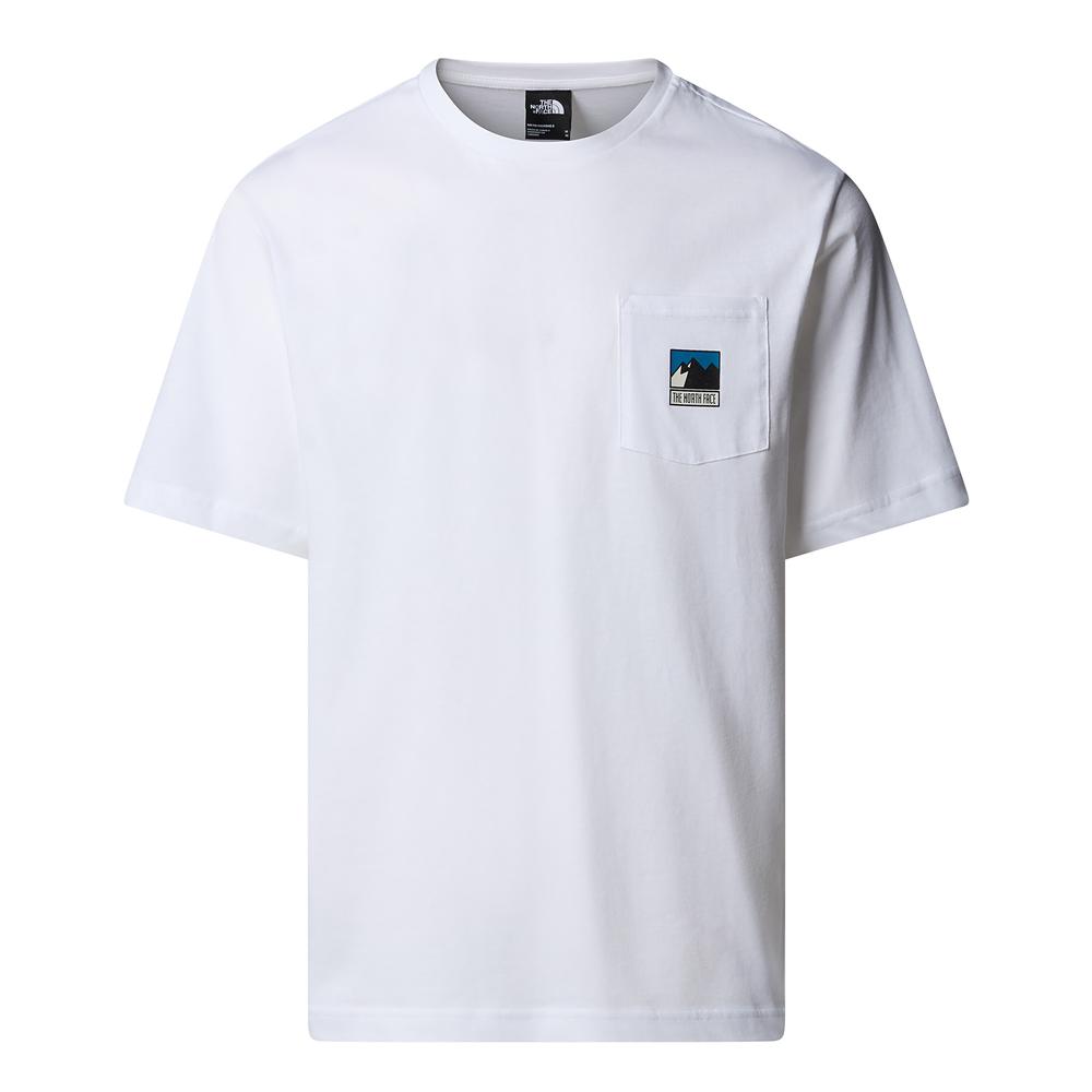 Férfi póló The North Face Mountain 0A8E3MFN41 - fehér