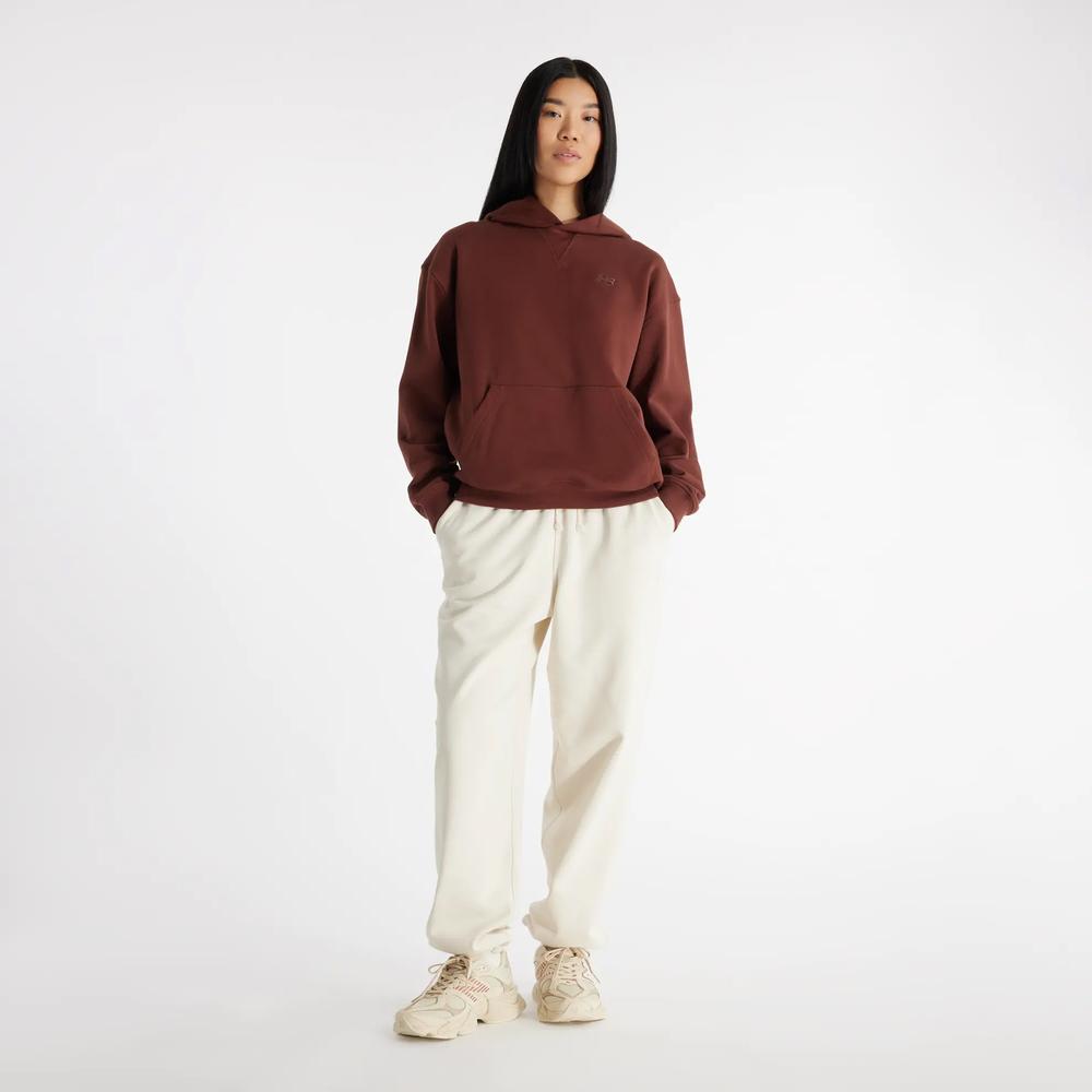 Felső New Balance WT41537ROK - barna