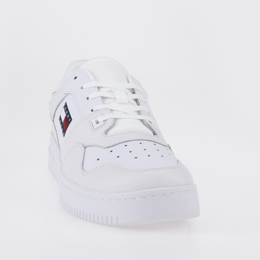 Cipő Tommy Jeans Retro Basket EM0EM00955-YBR - fehér