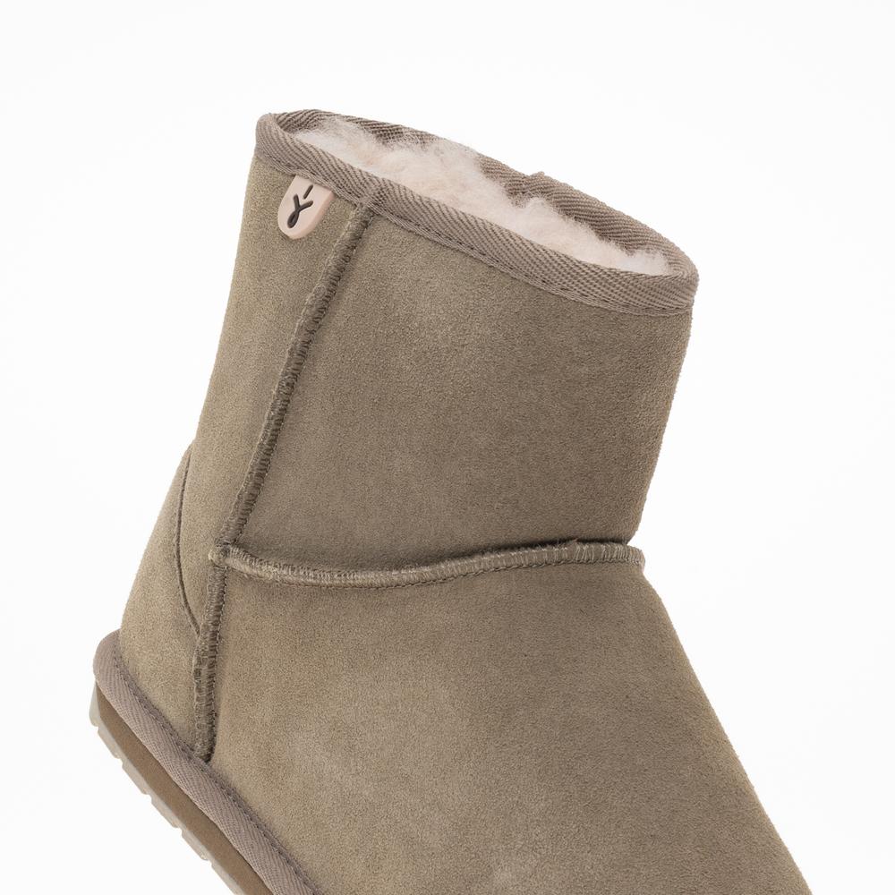 Cipő Emu Australia Wallaby Mini Teens T10103MUSH - barna