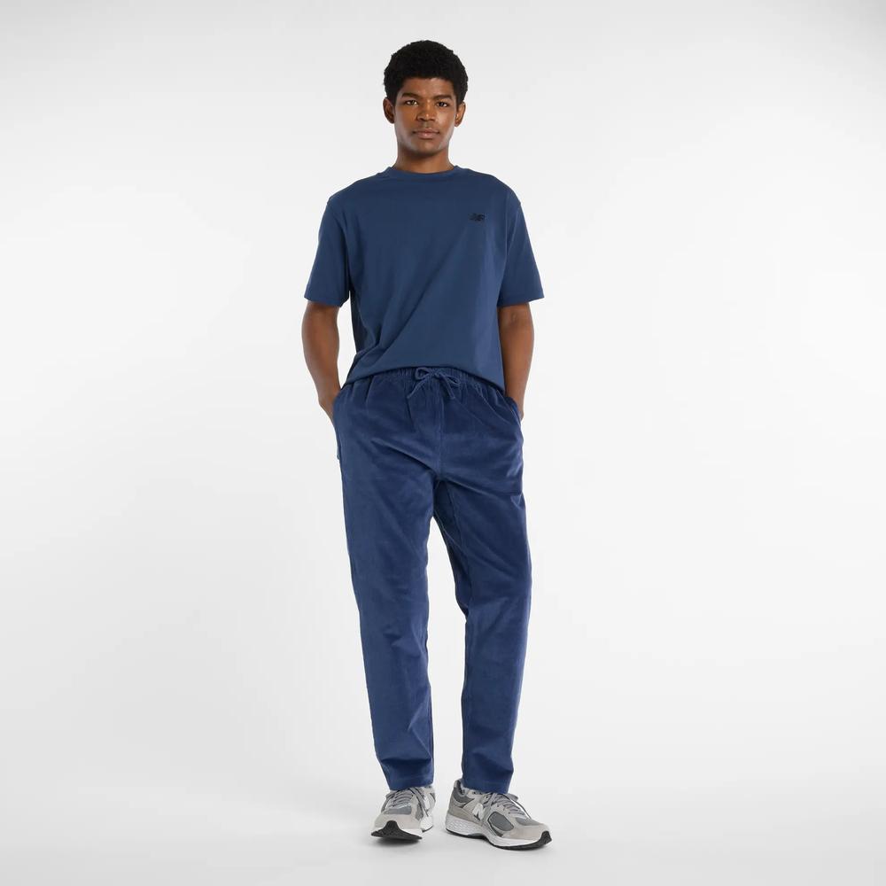 Férfi nadrág New Balance MP53521NNY - sötétkék