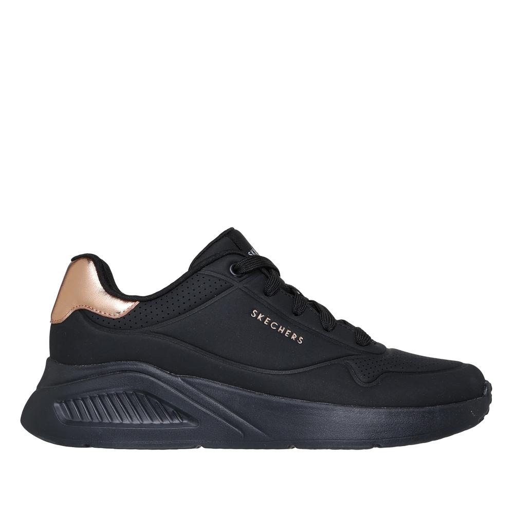 Cipő női Skechers Uno Lite Shimmer Along 177291BBK - fekete