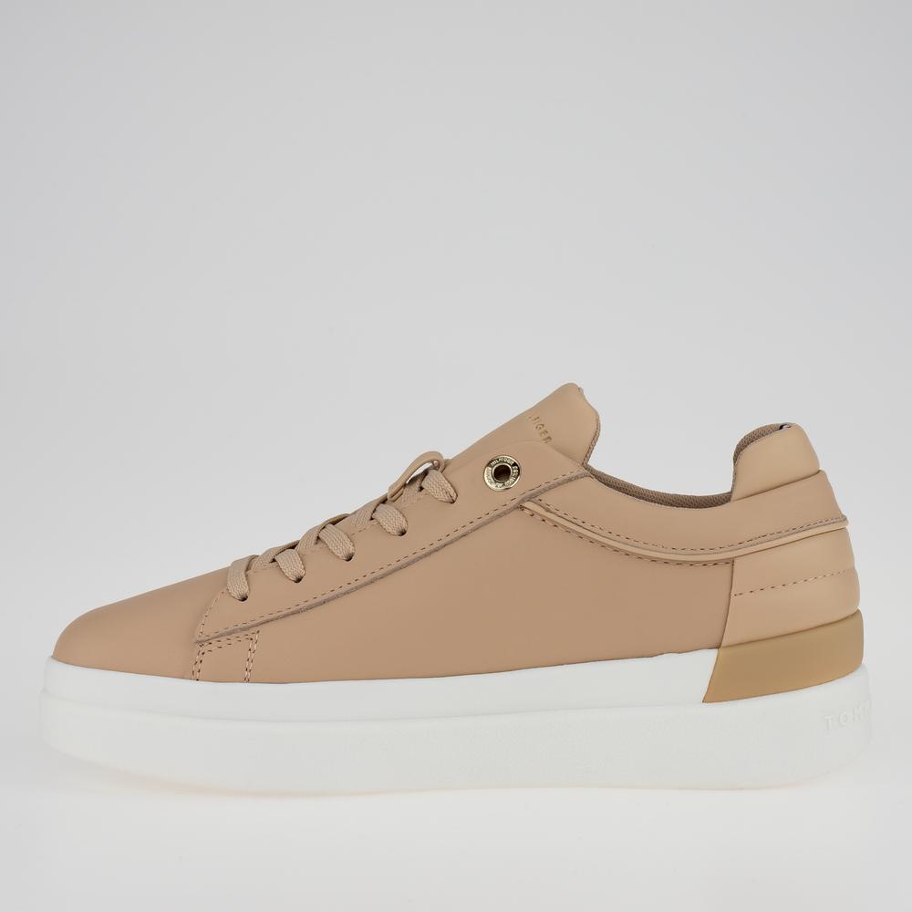 Cipő Tommy Hilfiger Elevated Sneakers FW0FW06511-TRY - bezowy