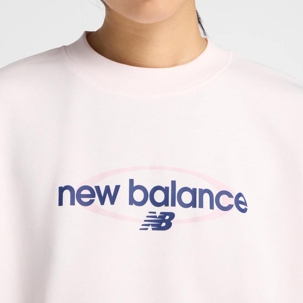 Női felső New Balance WT61S0S9AAA - rózsaszín