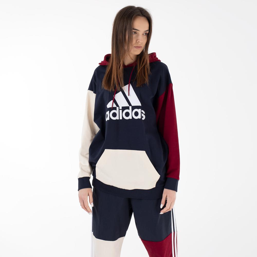 Pulóver adidas Essentials Colorblock HN5447 - többszínű