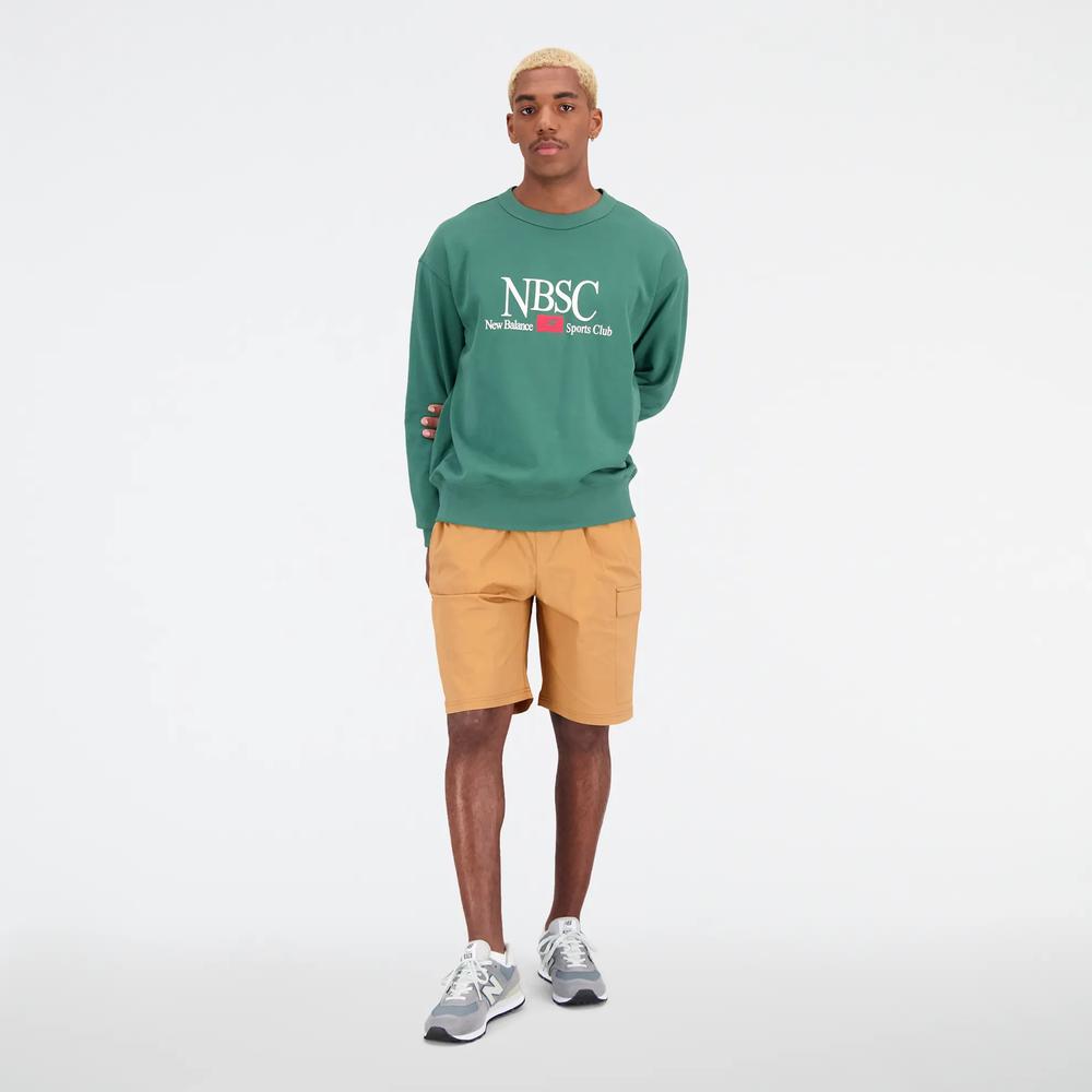 Férfi felső New Balance MT31556TFN - zöld