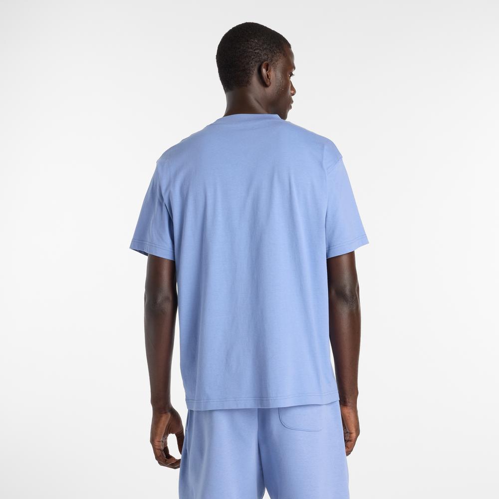 Férfi futópóló New Balance MT61X6EQAA3 - kék