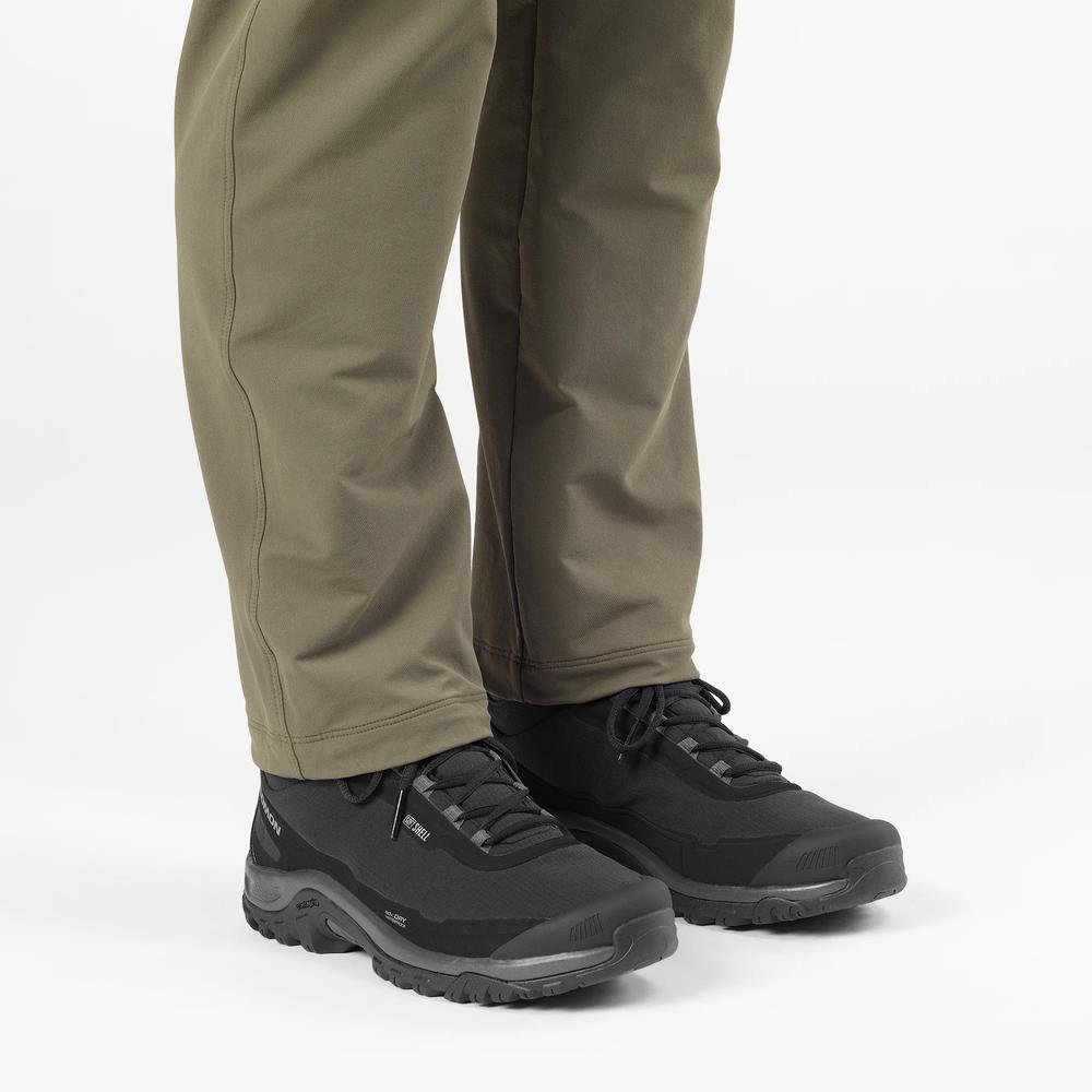 Cipő férfi Salomon Shelter Waterproof L47854200 - fekete