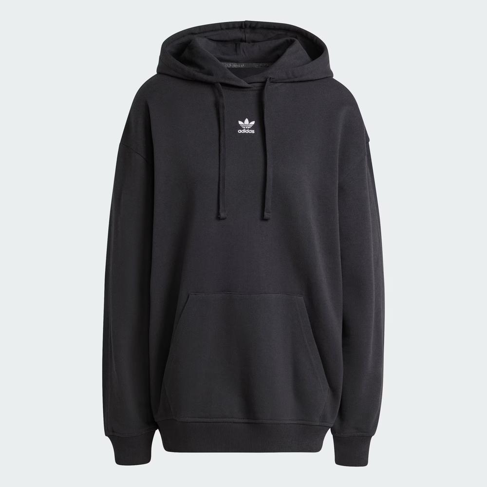 Női pulóver adidas Originals Essentials Loose French Terry IY9615 - fekete