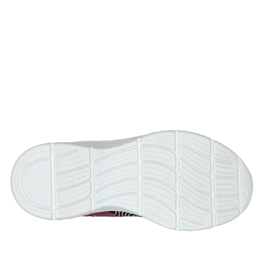 Gyerek cipő Skechers Microspec Plus Swirl Sweet 303535LBKMT - fekete