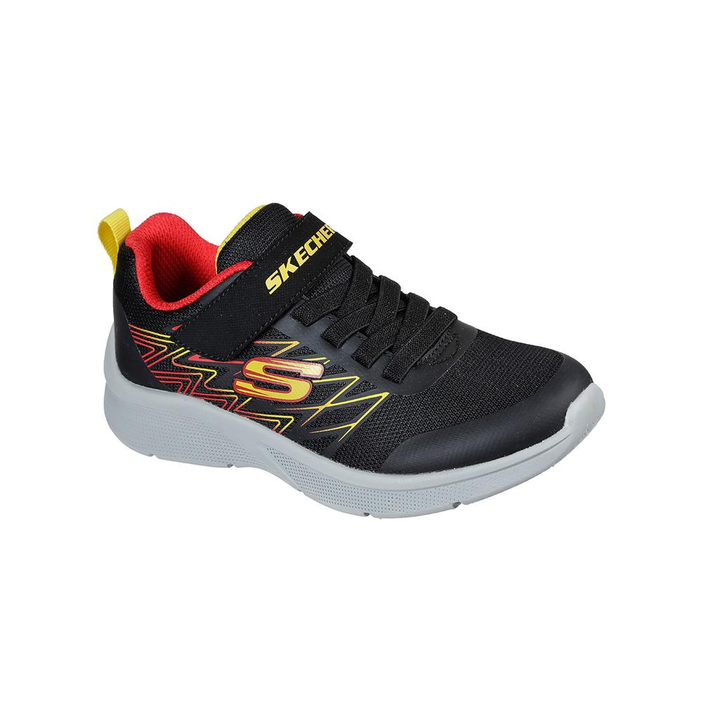 Cipő Skechers Microspec Texlor 403770LBKRD - fekete