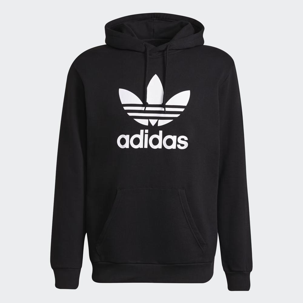 Pulóver adidas Originals Adicolor Trefoil Hoodie H06667 - fekete