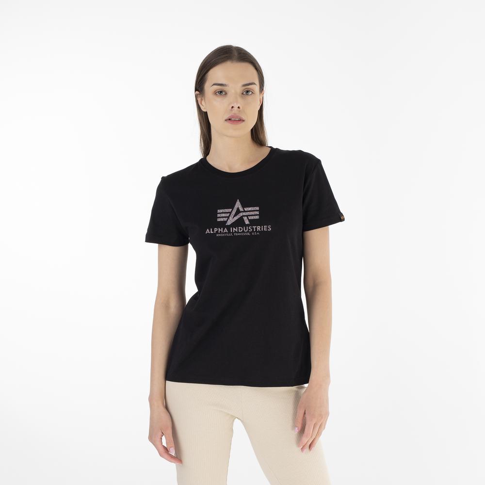 Póló Alpha Industries New Basic 196051G03 - fekete
