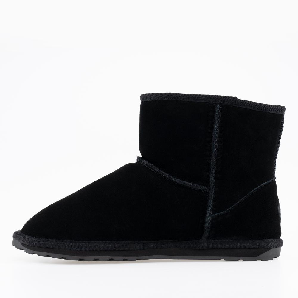 Cipő Emu Australia Wallaby Mini Teens T10103BLAK - fekete
