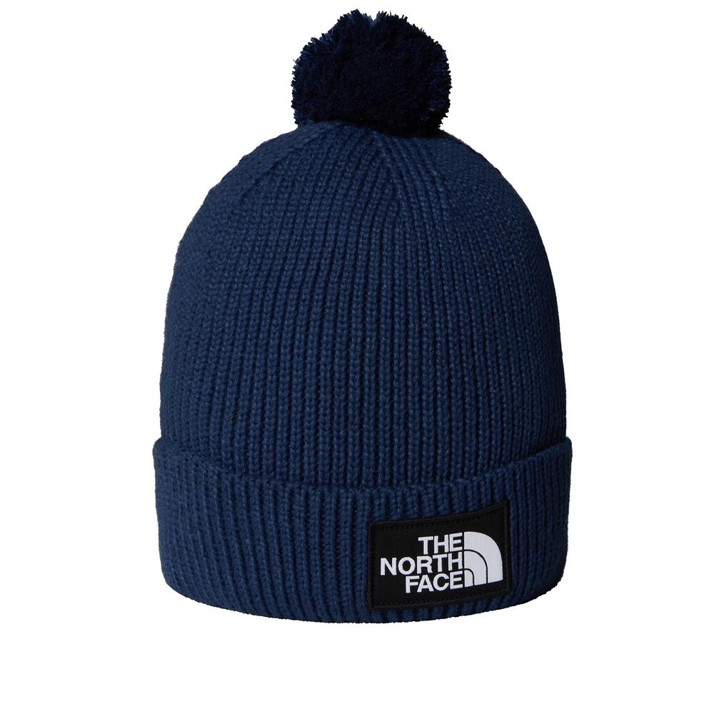 Unisex sapka The North Face Logo Box Cuffed Beanie 0A8CHF8K21 - sötétkék
