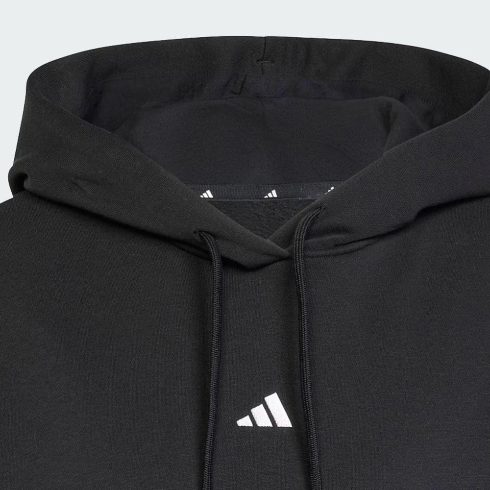 Női pulóver adidas Sportswear Essentials Small Logo Feel Cozy Hoodie JN1861 - fekete