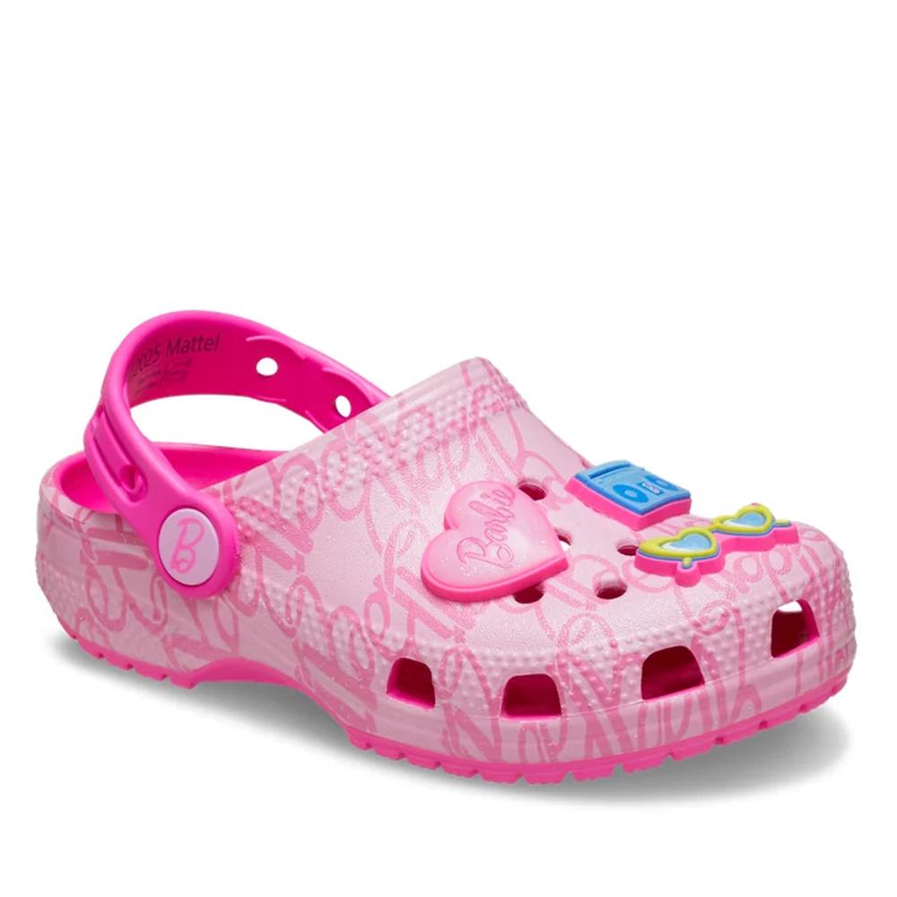 Flip Flop gyerek Crocs Barbie Classic Clog 211407-90H - rózsaszín
