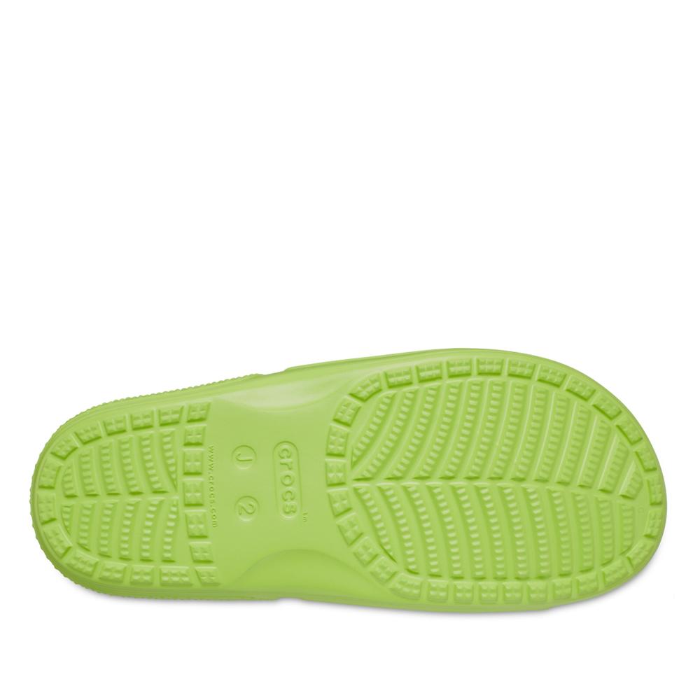 Flip Flop Crocs Classic Slide 206396-3UH - zöld