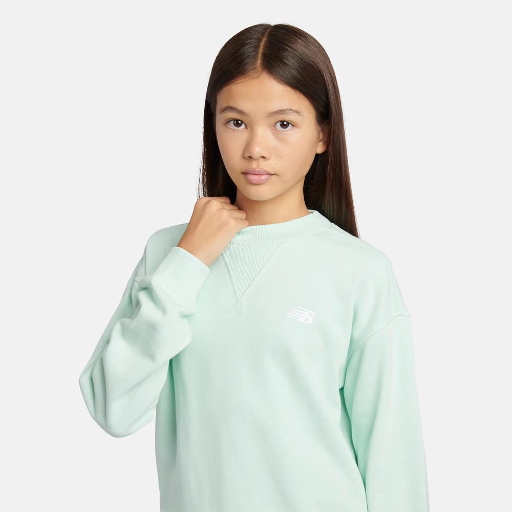 Gyerek felső New Balance LAKG0055COJ - menta