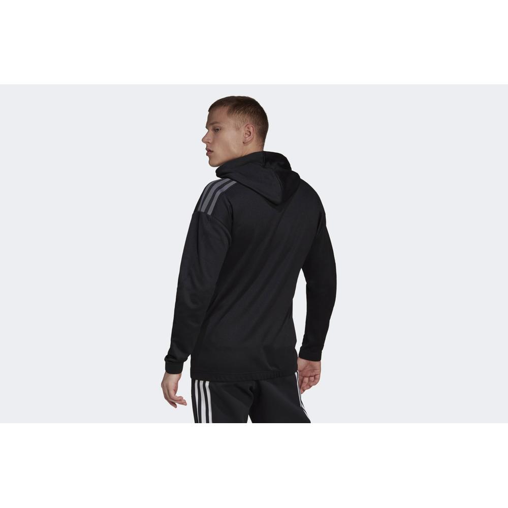Pulóver adidas M TRWL 3S HD HE2271 - fekete
