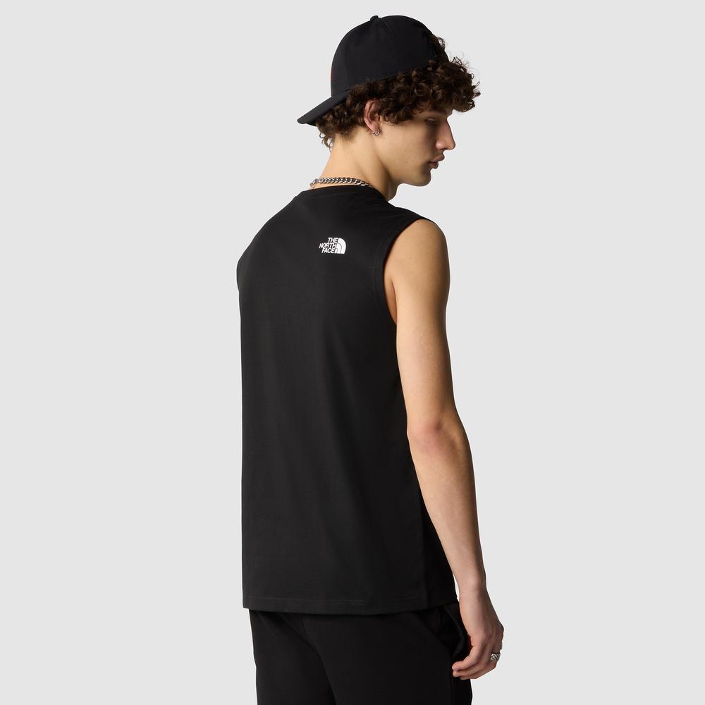 Póló The North Face Simple Dome Tank 0A87R3JK31 - fekete