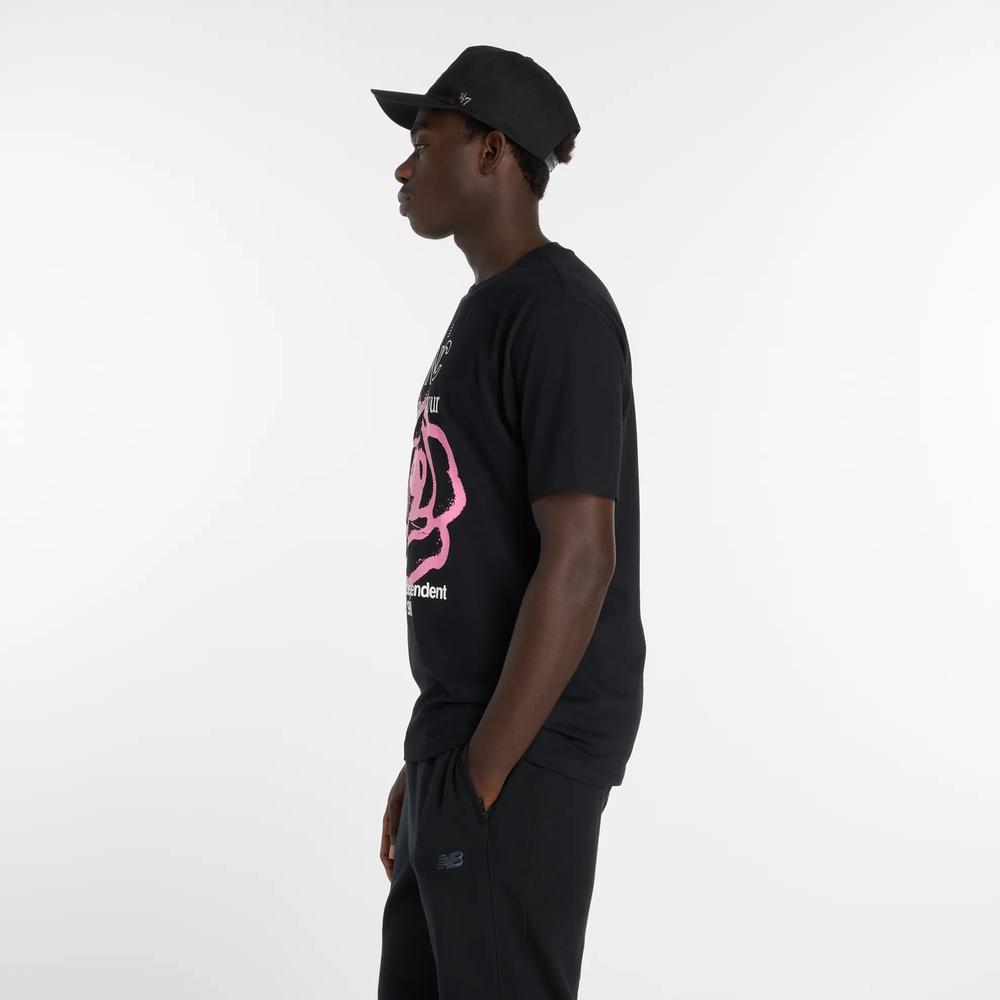 Férfi póló New Balance MT61018IBK - fekete