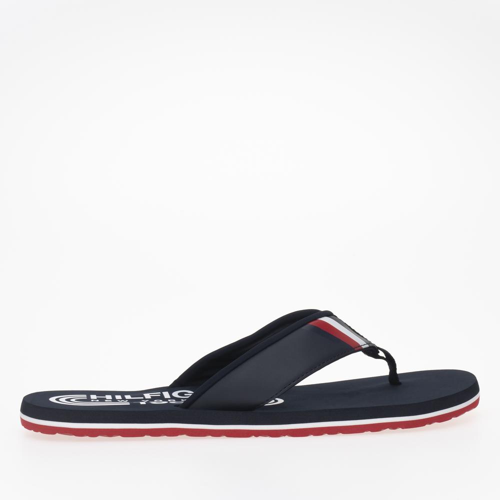 Flip Flop Tommy Hilfiger RWB Padded Beach Sandal FM0FM05137-DW5 - sötétkék